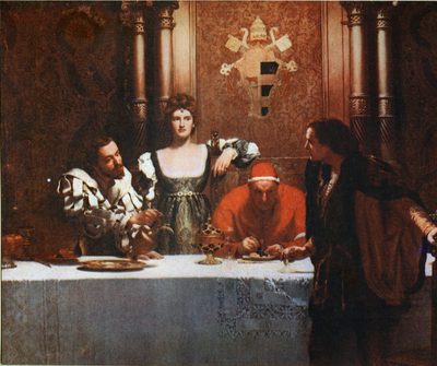 A Glass of Wine with Caesar Borgia