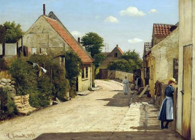 A street in Kalundborg