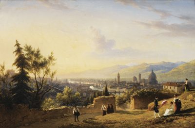 A VIEW of FLORENCE TAKEN from SAN MINIATO AL MONTE