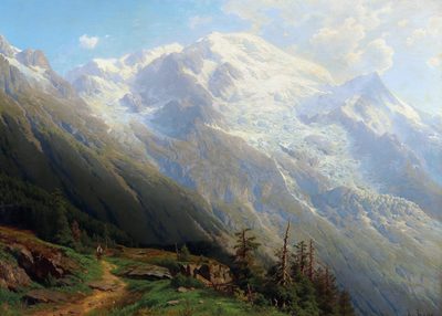 A View of Mont Blanc
