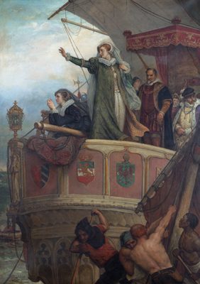 Adieux à la Chère France, 15 ao++t 1561 (Mary Queen of Scots departs France)