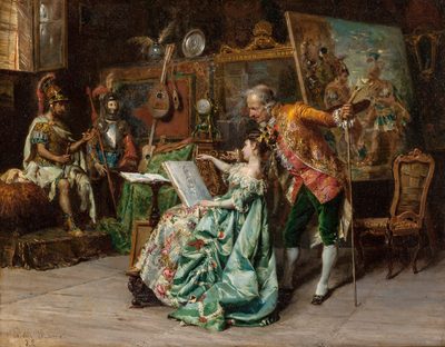 Art Lesson (In the Artist's Studio)