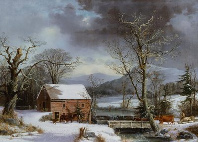 At the Mill, Winter