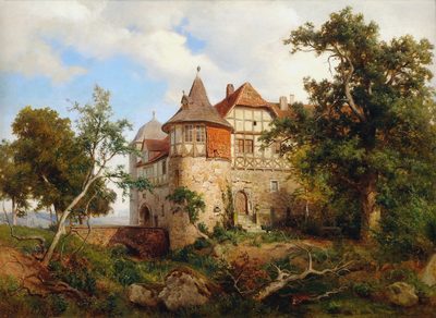 Burg Wohldenberg bei Hildesheim (Ein altes Jagdschloss)