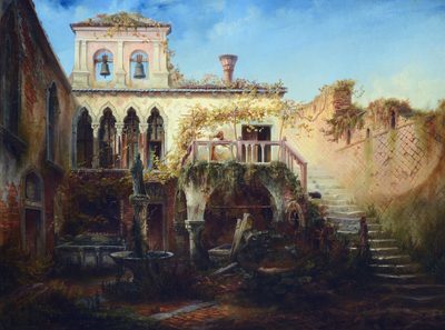 Cloister in Venice