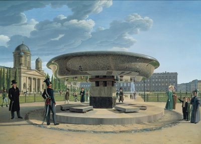 Die Granitschale im Berliner Lustgarten