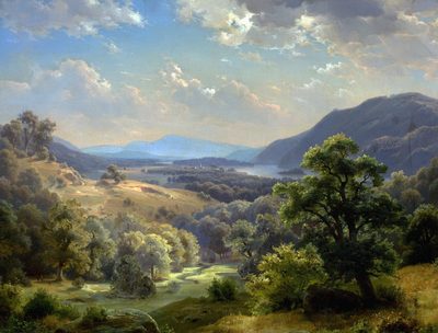 Extensive Landscape with Valley and Mountains (The Susquehanna Valley)