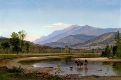 Fording the Stream (Franconia Mountains, New Hampshire)