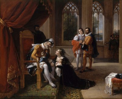 Inés de Castro with Her Children at the Feet of Afonso IV, King of Portugal, Seeking Clemency for Her Husband, Don Pedro