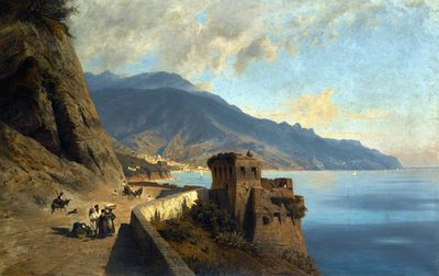 Italian Landscape with Figures