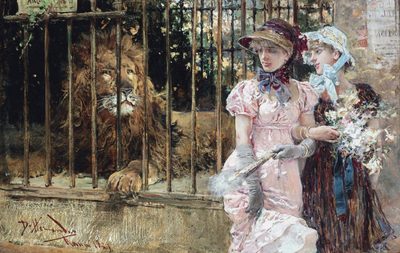 Ladies at the Zoo