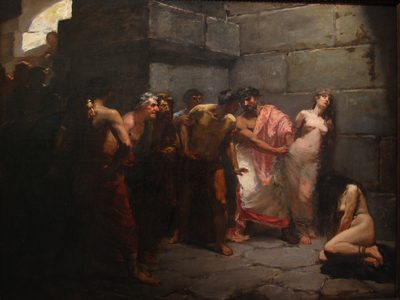 Las Virgenes Cristianas Expuestas al Populacho