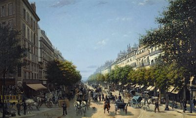 Le Boulevard des Italiens, Paris