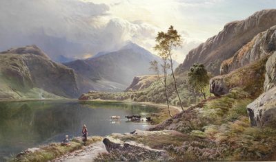 Llyn-y-Ddinas, North Wales