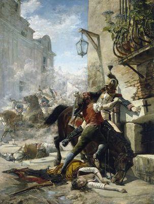 Malasaöa and Daughter Fighting the French