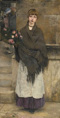 Marchande de Fleurs a Londres