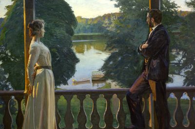 Nordic summer's evening