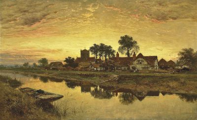 Parting Day, 'The weary sun has made a golden set, And, by the bright track of the fiery car, Gives token of a goodly day tomorrow'