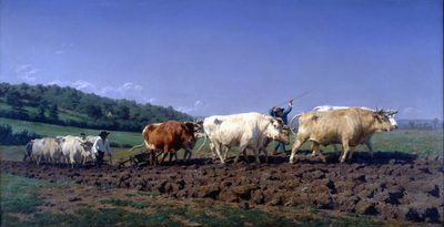 Ploughing in the Nivernais