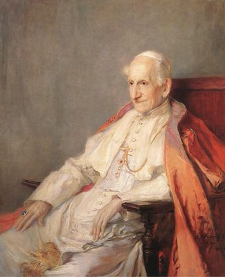 Portrait of Pope Leo XIII