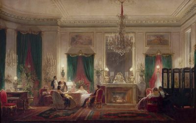 Princess Mathilde Bonaparte's salon at 24 rue de Courcelles, Paris