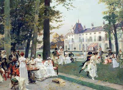 Reception at Malmaison in 1802