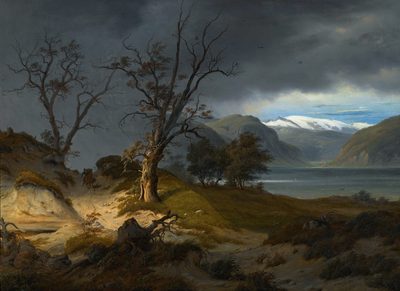 Rider in a Landscape