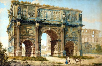 Rome, the Arch of Constantine