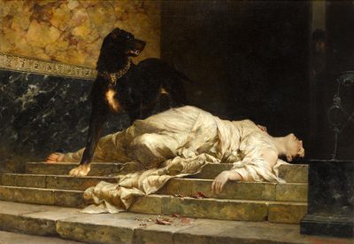 Selene thrown down by Argus