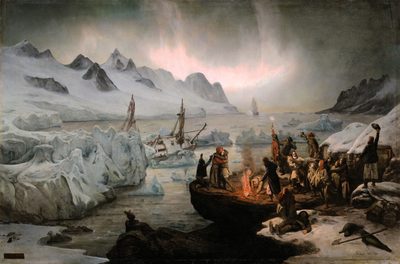 Shipwreck Victims on Icefloe