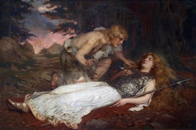 Siegfried und Brunnhilde
