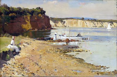 Slumbering sea, Mentone