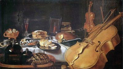 Still Life with Musical Instruments