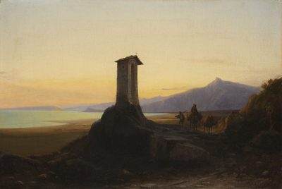 Sunrise east of Palermo