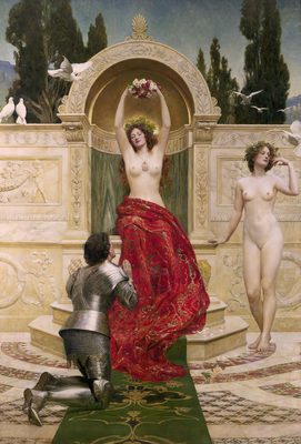 Tannhäuser en el Venusberg