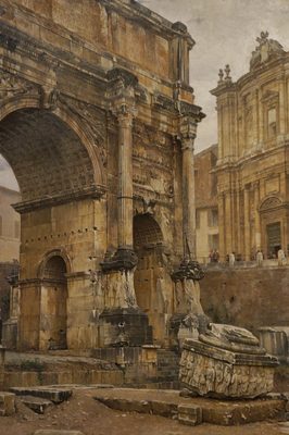 The Arch of Septimius Severus, Rome