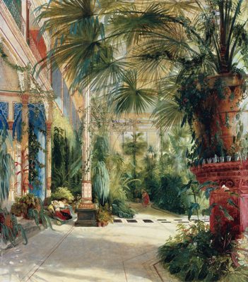 The Interior of the Palm House near Potsdam