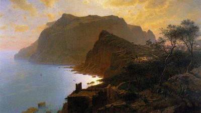 The Sea from Capri