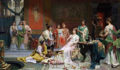 The Toilet of a Roman Lady