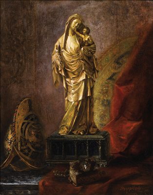 Vierge du Louvre du XIVe Siècle