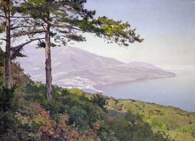 View of the Crimean coast