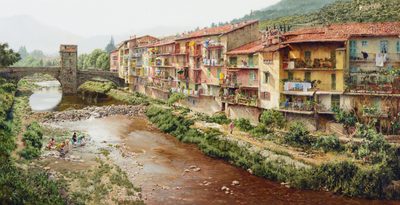 Wash Day in the Pyrenees