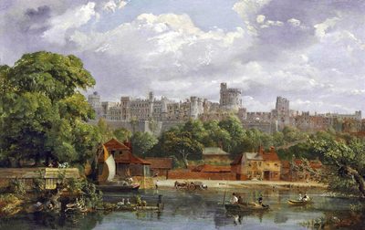 Windsor Castle from the Thames