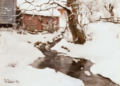winter on the isle of stord